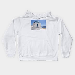 Blue dome. Kids Hoodie